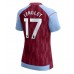 Maillot de foot Aston Villa Clement Lenglet #17 Domicile vêtements Femmes 2023-24 Manches Courtes